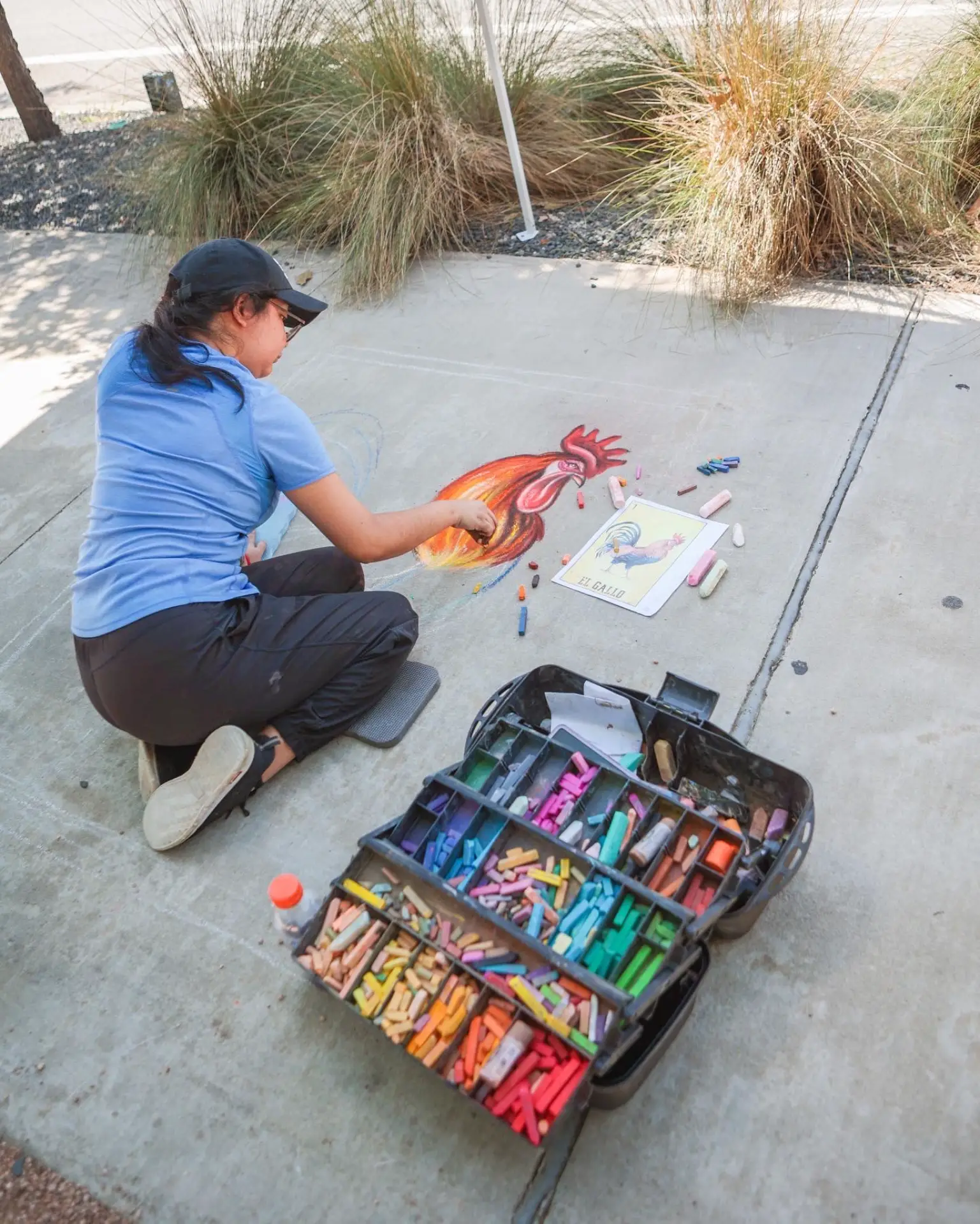 event-Chalk On The Block - Bagby Park - 2